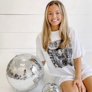 NWT DISCO BALL TEE - XXL